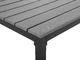 Shumee Stół ogrodowy szary 95 x 95 cm PRATO 4