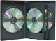 Box na 6 szt. DVD, czarny, No Name, 20mm 3