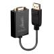 Adapter AV Lindy DisplayPort - D-Sub (VGA) czarny (41006) 1
