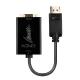 Adapter AV Lindy DisplayPort - D-Sub (VGA) czarny (41006) 1