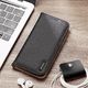 Dux Ducis Dux Ducis Hivo skórzane etui z klapką pokrowiec ze skóry naturalnej portfel na karty i dokumenty iPhone 13 czarny 24