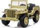 Import SUPER-TOYS WIELKI WOJSKOWY Samochód na akumulator 4x4 3osobowy autko 12V 3