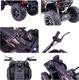 Import SUPER-TOYS MEGA QUAD TOP SPEED 2X200W, 24 V, SUPER MOC, GAZ W MANETCE, HAMULCE/JC-333 15