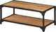 vidaXL Stolik kawowy z litego drewna akacjowego, 90x45x35 cm 1
