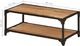 vidaXL Stolik kawowy z litego drewna akacjowego, 90x45x35 cm 7