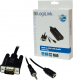 Adapter AV LogiLink HDMI - D-Sub (VGA) + Jack 3.5mm czarny (CV0058) 3
