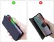 Dux Ducis Etui ochronne z klapką Dux Ducis Skin X skórzane do Galaxy A52/ A52s 4G/5G Granatowe + Szkło 10