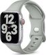 Alogy Sportowy pasek Alogy gumowy do Apple Watch 42/44/45mm Szary 1