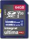 Karta Integral UltimaPro SDXC 64 GB Class 10 UHS-I/U3 V30 (INSDX64G-100V30) 1