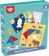 Tooky Toy Puzzle Tangram Układanka Dla Dzieci Nauka Kształtów Figury Kształty 18el.! 3