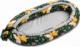 Sensillo KOKON VELVET 80x45 ZIELONY WRÓŻKI /8786 1