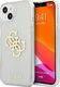 Guess Etui Guess GUHCP13SPCUGL4GTR Apple iPhone 13 mini transparent hard case Glitter 4G Big Logo 1