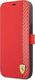 Ferrari Ferrari FESAXFLBKP13LRE iPhone 13 Pro / 13 6,1" czerwony/red book On Track Carbon Stripe 1