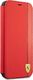 Ferrari Ferrari FESAXFLBKP13LRE iPhone 13 Pro / 13 6,1" czerwony/red book On Track Carbon Stripe 4