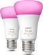 Philips Hue Żarówka E27 6.5W RGBW BT 2-pak 1