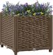 vidaXL Donica do podniesionej rabaty, 40x40x38 cm, polipropylen 1