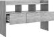 vidaXL Szafka, szarość betonu, 105x30x70 cm, płyta wiórowa 5