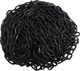 vidaXL Łańcuch ostrzegawczy, czarny, 100 m, 4 mm, plastikowy 1