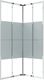 vidaXL Kabina prysznicowa, ESG, 80x70x180 cm 3
