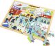 Viga 44581 Puzzle na podkładce 48 elementów - poznajemy pracę strażaka 3