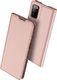 Dux Ducis Etui SAMSUNG GALAXY A03S z klapką Dux Ducis skórzane Skin Leather jasny róż 1