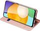Dux Ducis Etui SAMSUNG GALAXY A03S z klapką Dux Ducis skórzane Skin Leather jasny róż 3