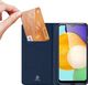 Dux Ducis Etui SAMSUNG GALAXY A03S z klapką Dux Ducis skórzane Skin Leather granatowe 4