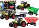 Jokomisiada Zestaw 3 x Traktor + przyczepa dla farmera ZA3908 1