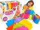 Jokomisiada Kocyk patchwork zestaw kreatywny DIY polar ZA1551 1