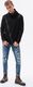 Ombre Bluza męska Stockholm B1364 - czarna M 2