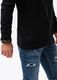 Ombre Bluza męska Stockholm B1364 - czarna M 5