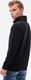 Ombre Bluza męska Stockholm B1364 - czarna M 6