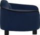 vidaXL Sofa dla psa, niebieska, 67x47x36 cm, pluszowa (171088) - 171088 6