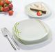 Tadar Talerz deserowy Tadar 20 cm wzór bambus porcelana () - 5907558742503 1