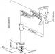 Techly Uchwyt biurkowy na monitor 13" - 27" (ICA-LCD 502BK) 1