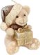 Artman ARTMAN Boże Narodzenie Świeca ozdobna Teddy - figurka piaskowa 1szt 1