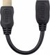 Kabel Manhattan HDMI - HDMI 0.2m czarny (354523) 3