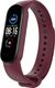 Nemo (U) Silikonowa Opaska do XIAOMI MI SMART BAND 5 / 6 burgundowa 1
