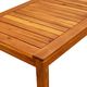 vidaXL Ogrodowy stolik kawowy, 90x50x36 cm, lite drewno akacjowe 5