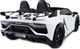 Import SUPER-TOYS LICENCJONOWANY LAMBORGHINI AVENTADOR SVJ DLA 2 DZIECI, FUNKCJA DRIFTU MIĘKKIE SIEDZENIE, MIĘKKIE KOŁA/SX2028 5