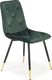 Halmar Krzesło K438 VELVET ciemnozielone 1