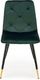 Halmar Krzesło K438 VELVET ciemnozielone 5