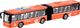 Jokomisiada Długi AUTOBUS przegubowy 44cm światło ZA3833 2