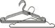 Brabantia Aluminiowy wieszak na ubrania black 118647 12