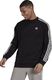 Adidas Bluza Adidas 3-STRIPES CREW BLACK GN3487 S 1