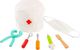 Ecotoys Zestaw dentysty torba z 7 akcesoriami dla dzieci 3