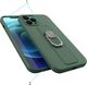 Hurtel Ring Case silikonowe etui z uchwytem na palec i podstawką do Samsung Galaxy A32 4G ciemnoniebieski 2
