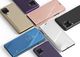 Hurtel Clear View Case futerał etui z klapką Samsung Galaxy A22 5G czarny 3