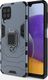 Hurtel Ring Armor pancerne hybrydowe etui pokrowiec + magnetyczny uchwyt Samsung Galaxy A22 4G niebieski 1
