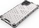 Hurtel Honeycomb etui pancerny pokrowiec z żelową ramką Samsung Galaxy A22 4G niebieski 5